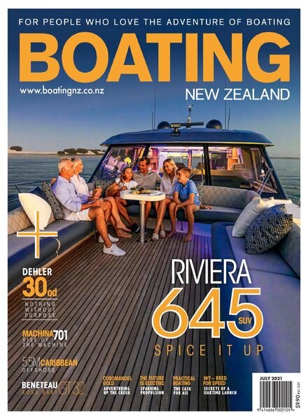 Boating New Zealand – July 2021 Cover