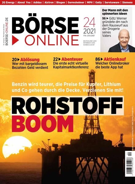 Borse Online – 17 Juni 2021 Cover