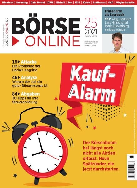 Borse Online – 23 Juni 2021 Cover