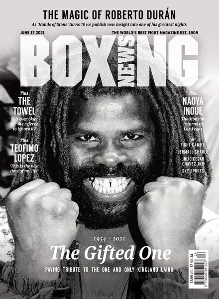 Boxing News – 18 June 2021 Cover