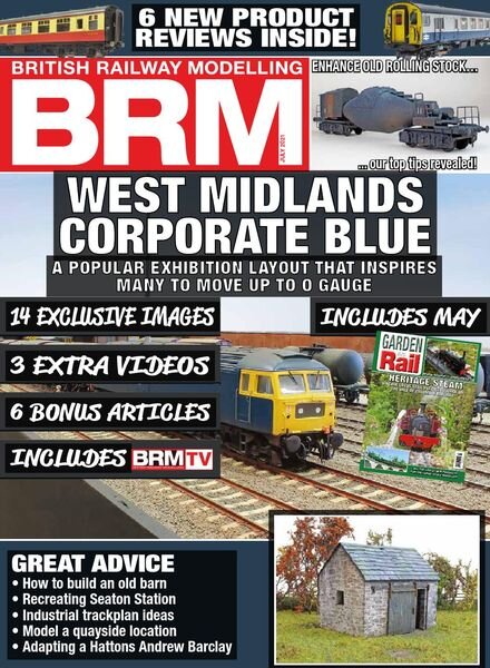 British Railway Modelling – July 2021 Cover