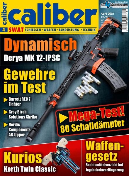Caliber SWAT – April 2021 Cover
