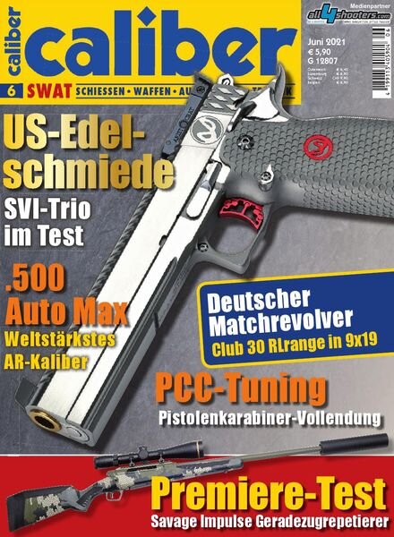 Caliber SWAT – Juni 2021 Cover