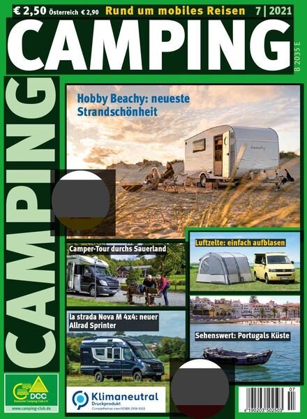 Camping Germany – Juli 2021 Cover