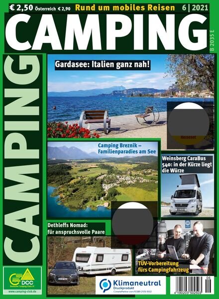 Camping Germany – Juni 2021 Cover