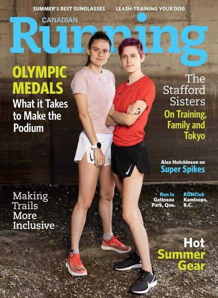 Canadian Running – July-August 2021 Cover