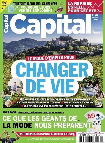 Capital France – Juillet 2021 Cover