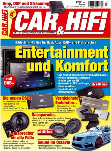 Car & Hifi – Juli-August 2021 Cover