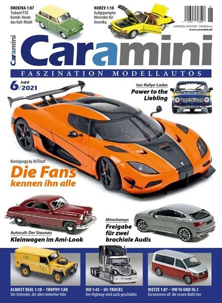 Caramini – Juni 2021 Cover