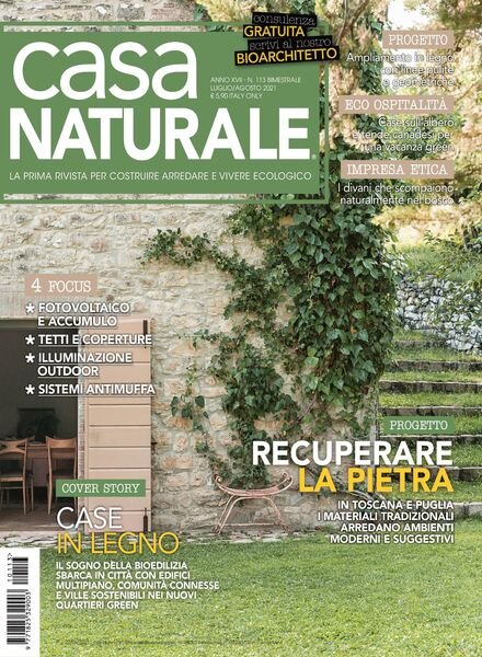 Casa Naturale – luglio 2021 Cover