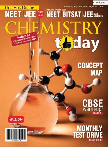 Chemistry Today – June 2021 Cover
