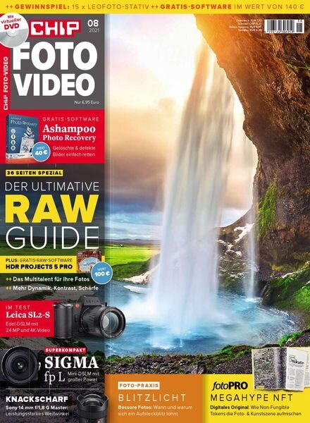 CHIP FOTO-VIDEO – August 2021 Cover