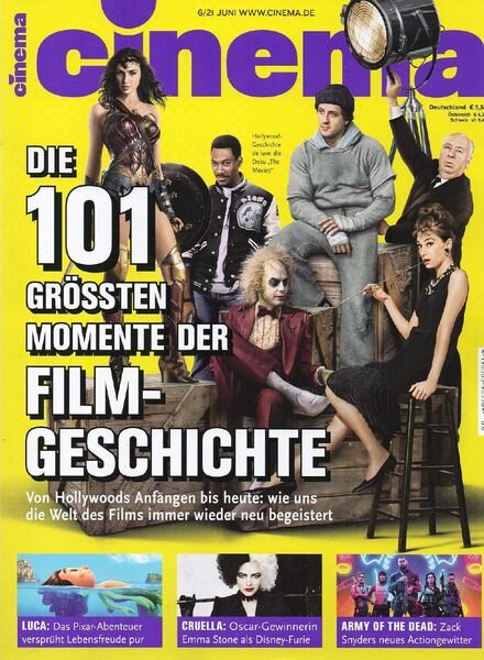 Cinema Germany – Juni 2021 Cover