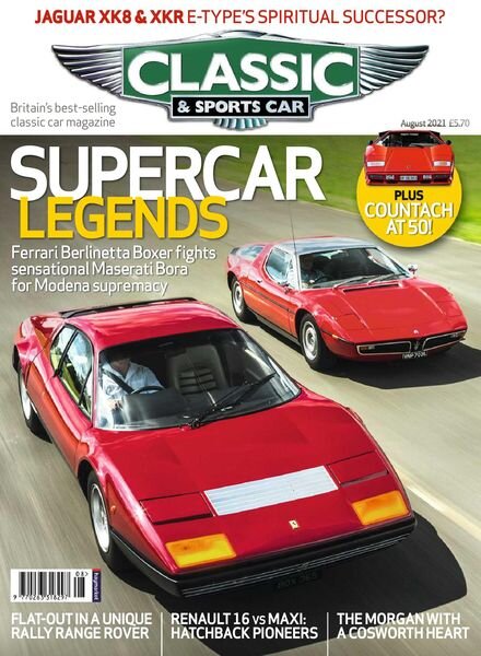 Classic & Sports Car UK – August 2021 Cover