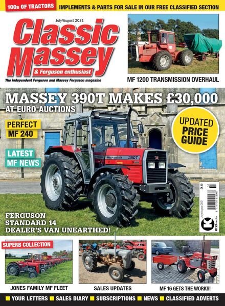 Classic Massey & Ferguson Enthusiast – July 2021 Cover