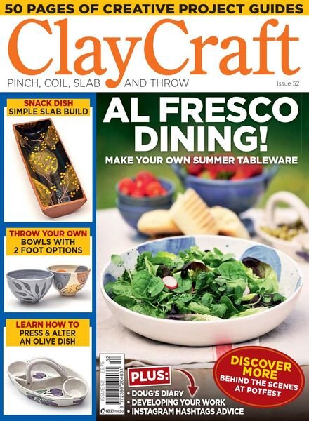 ClayCraft – Issue 52 – June 2021 Cover