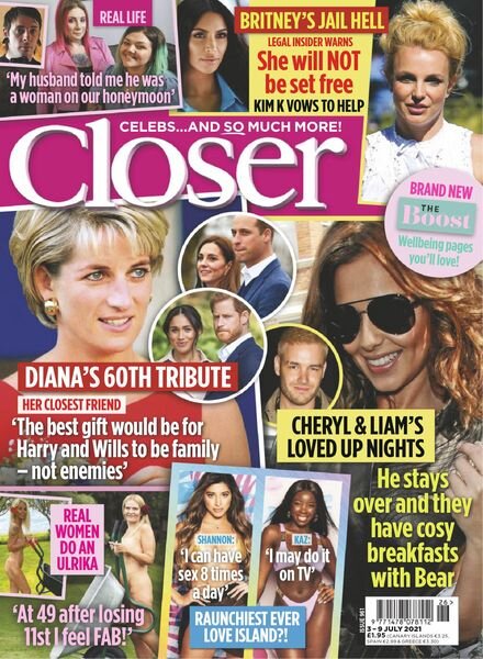Closer UK – 07 July 2021 Cover