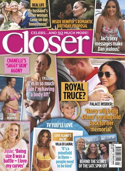 Closer UK – 30 June 2021 Cover