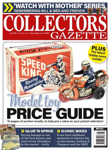 Collectors Gazette – Issue 447 – June 2021 Cover