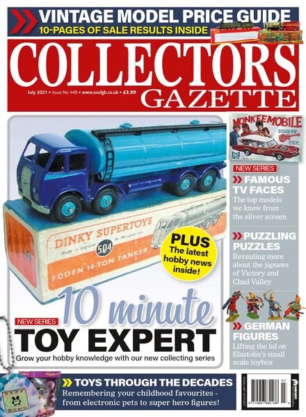 Collectors Gazette – Issue 448 – July 2021 Cover