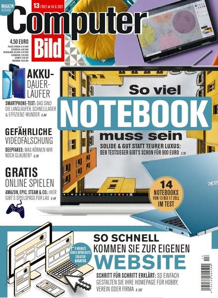Computer Bild – 18 Juni 2021 Cover
