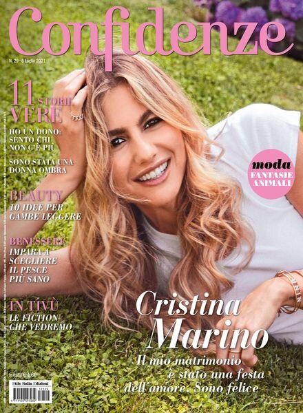 Confidenze – 06 luglio 2021 Cover