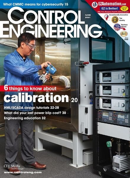 Control Engineering – June 2021 Cover