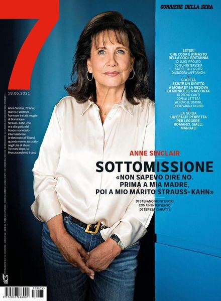 Corriere della Sera Sette – 18 giugno 2021 Cover