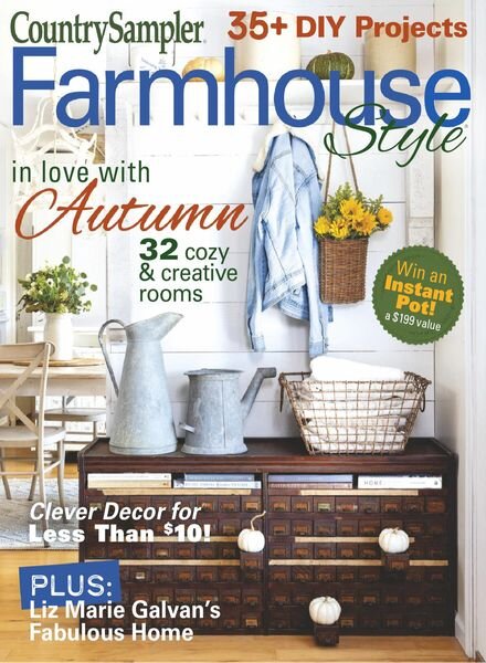 Country Sampler Farmhouse Style – September 2021 Cover
