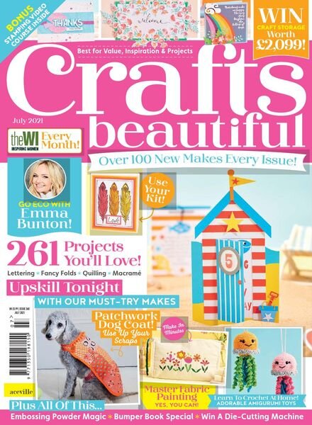 Crafts Beautiful – Issue 360 – July 2021 Cover