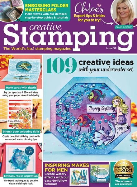 Creative Stamping – June 2021 Cover