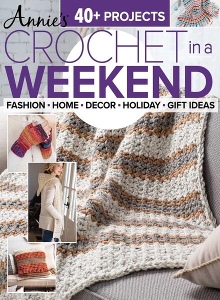 Crochet World – SIP Annie’s Crochet in a Weekend Autumn 2021 Cover