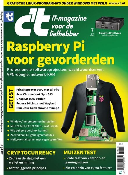 c’t Magazine Netherlands – juli 2021 Cover