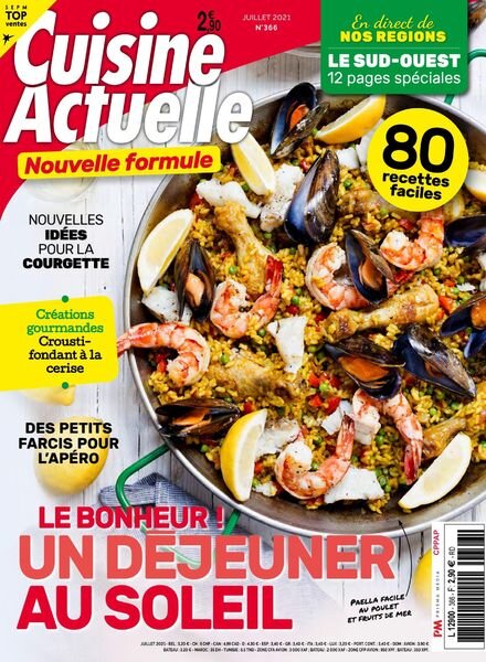 Cuisine Actuelle – Juillet 2021 Cover