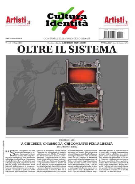 CulturaIdentita – 11 Giugno 2021 Cover