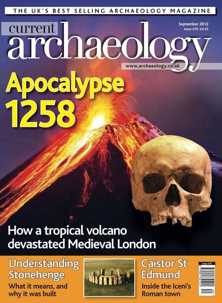 Current Archaeology – Issue 270 Cover