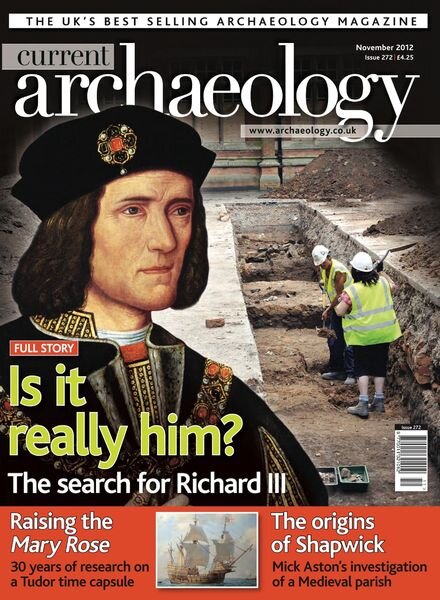 Current Archaeology – Issue 272 Cover
