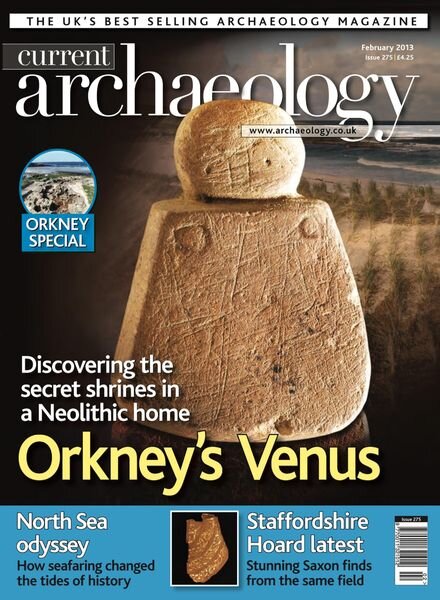 Current Archaeology – Issue 275 Cover