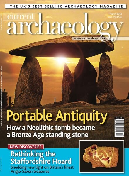 Current Archaeology – Issue 276 Cover