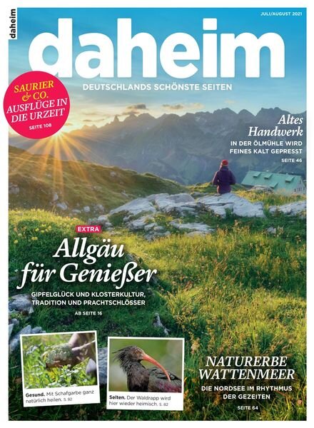 Daheim – Juli 2021 Cover
