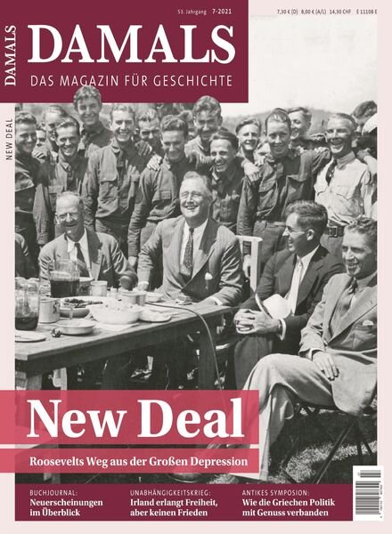 Damals – Juli 2021 Cover