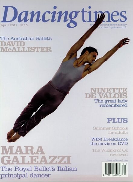 Dancing Times – April 2011 Cover