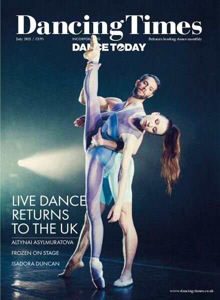 Dancing Times – July 2021 Cover