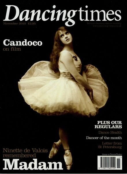 Dancing Times – November 2010 Cover
