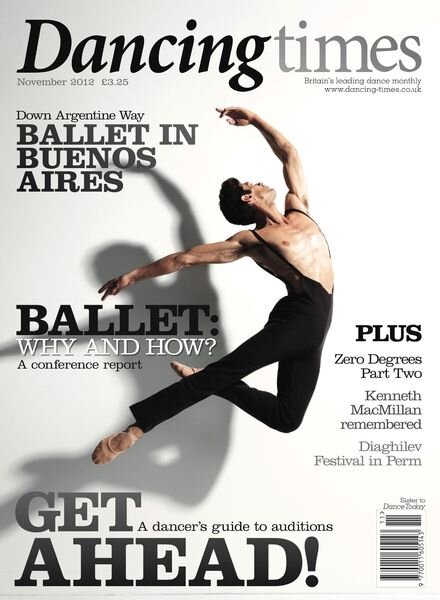 Dancing Times – November 2012 Cover