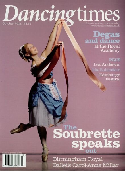Dancing Times – October 2011 Cover