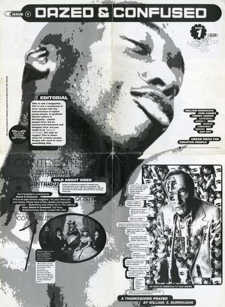 Dazed Magazine – Issue 01 Cover