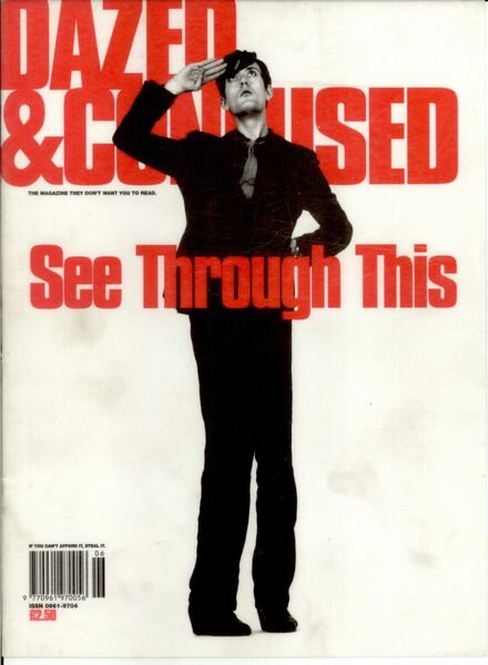 Dazed Magazine – Issue 15 Cover