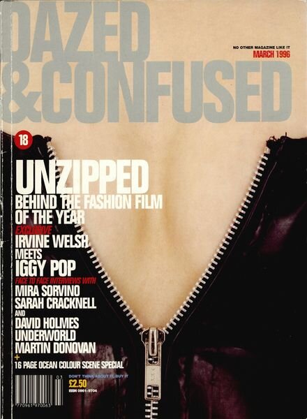 Dazed Magazine – Issue 18 Cover