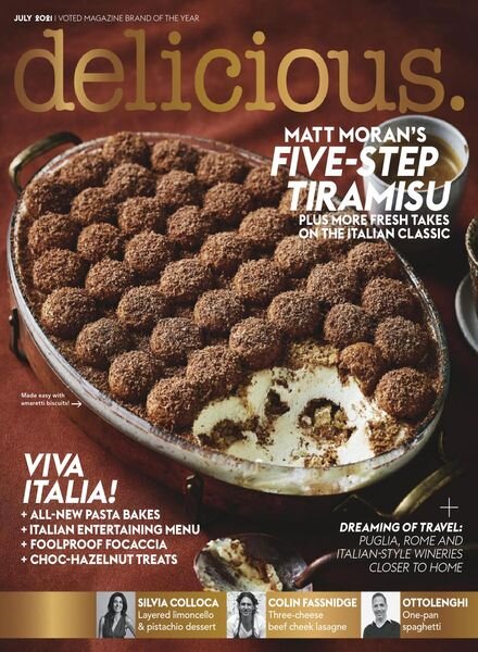 delicious Australia – July 2021 Cover